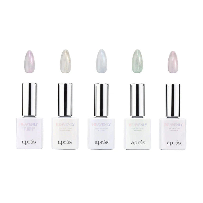 APRES HEAVENLY TOP GELCOAT 5PC/SET - Secret Nail & Beauty Supply