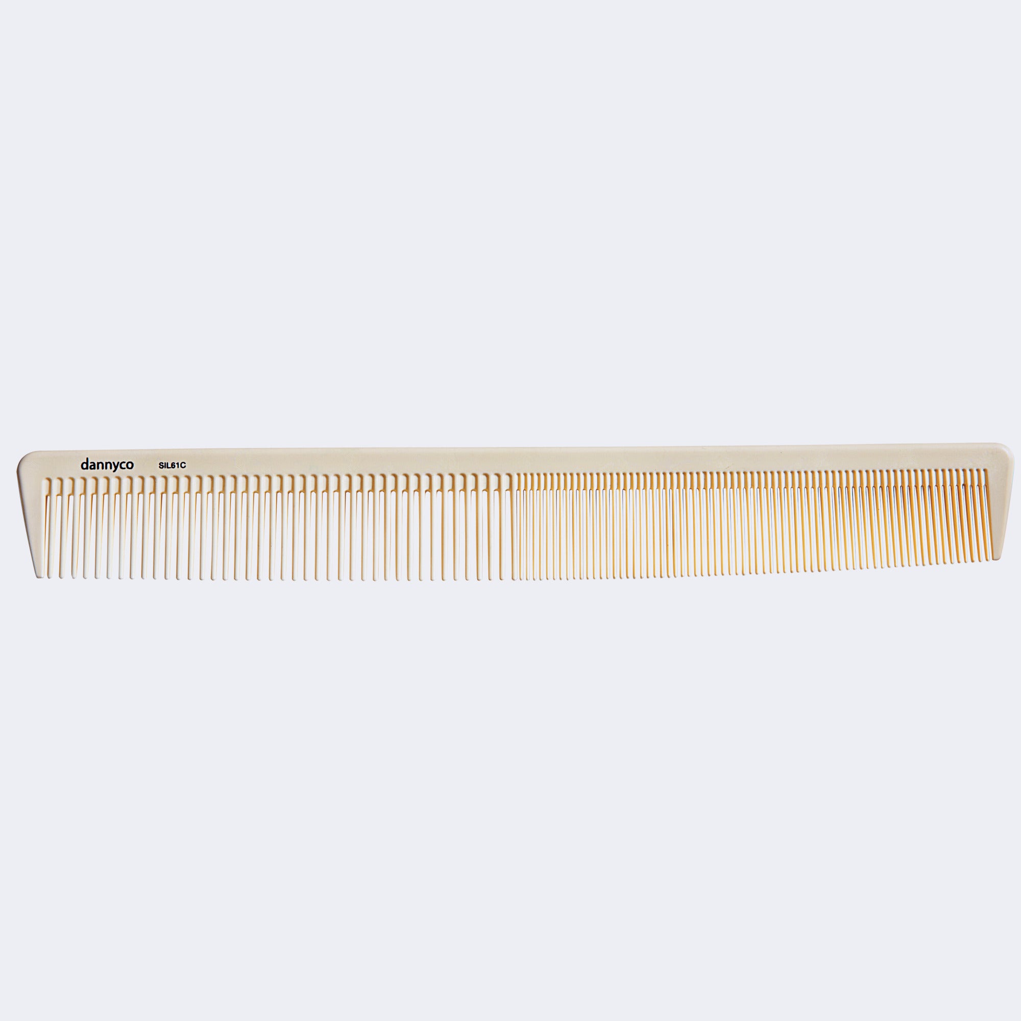 SIL61C DANNYCO SILICONE FINE TOOTH COMB