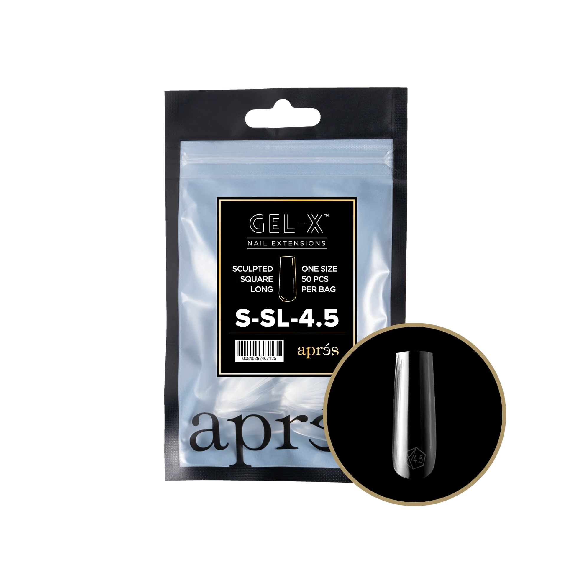 APRES TIP BAG - 4.5 - SCULPTED SQUARE LONG