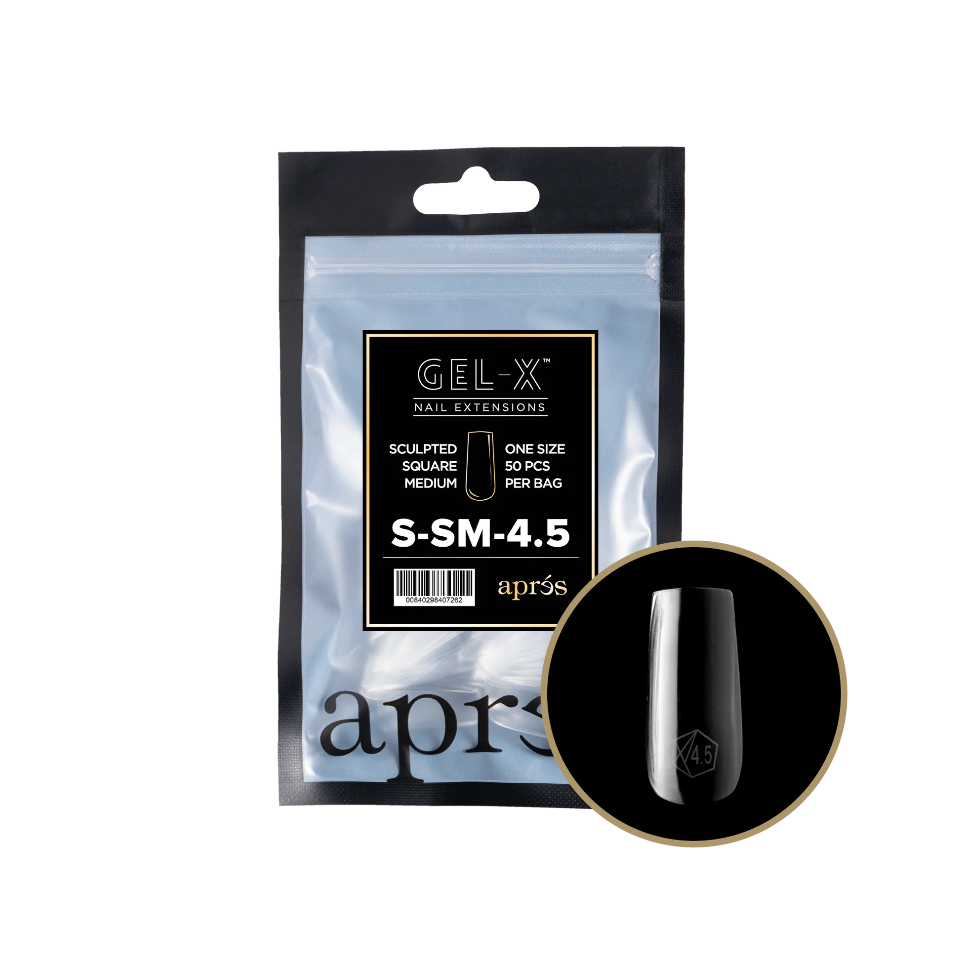 APRES TIP BAG - 4.5 - SCULPTED SQUARE MEDIUM