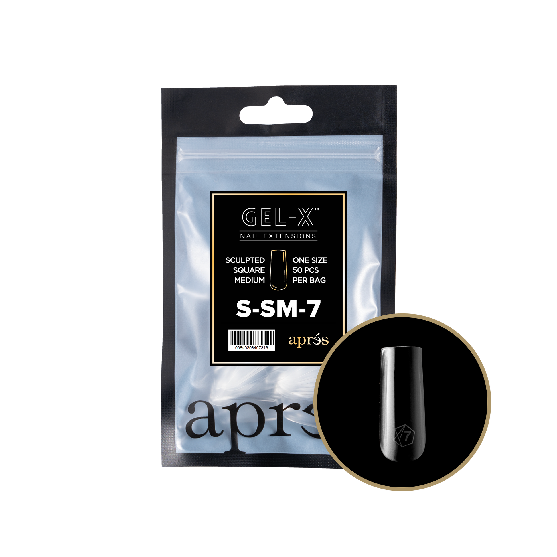 APRES TIP BAG - 7 - SCULPTED SQUARE MEDIUM