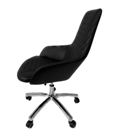 CR-221 CLIENT CHAIR - BLACK