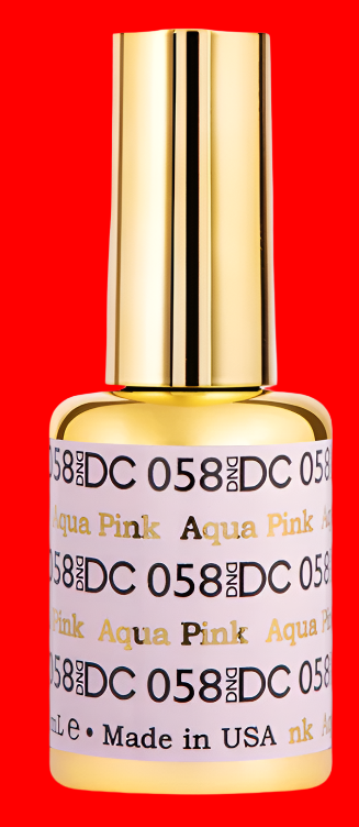 2 GEL COMBO - 058 DND DC Aqua Pink