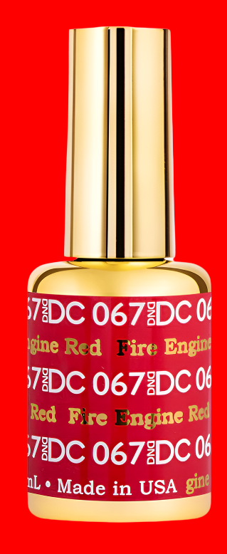 2 GEL COMBO - 067 DND DC Fire Engine Red