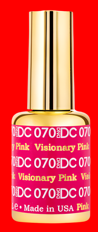 2 GEL COMBO - 070 DND DC Visionary Pink