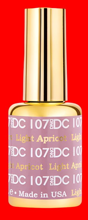 2 GEL COMBO - 107 DND DC Light Apricot