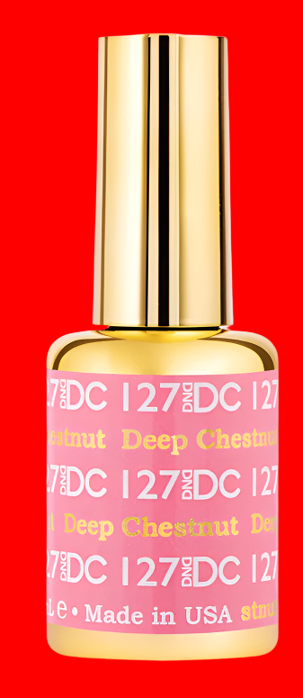 2 GEL COMBO - 127 DND DC Deep Chestnut