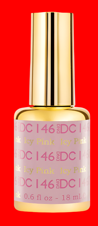 2 GEL COMBO - 147 DND DC Pink Powder