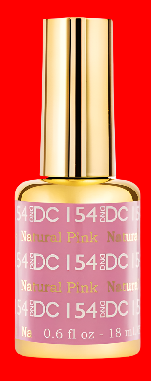 2 GEL COMBO - 154 DND DC Natural Pink