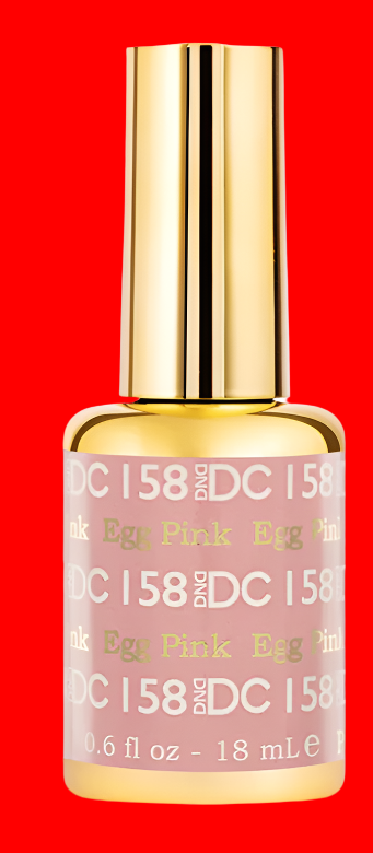 2 GEL COMBO - 158 DND DC Hot Pink