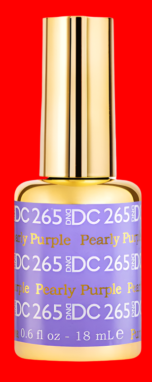 2 GEL COMBO - 265 DND DC Pearly Purple