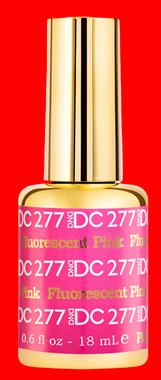 2 GEL COMBO - 277 DND DC Fluorescent Pink