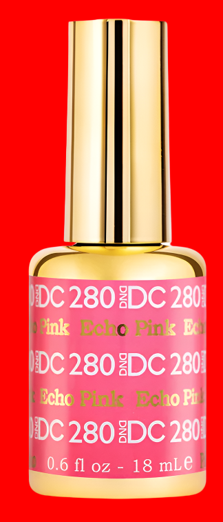 2 GEL COMBO - 280 DND DC Echo Pink