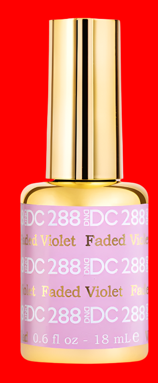 2 GEL COMBO - 288 DND DC Faded Violet