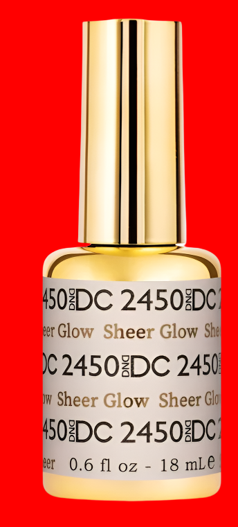 2 GEL COMBO - 2450 DND DC Sheer Glow