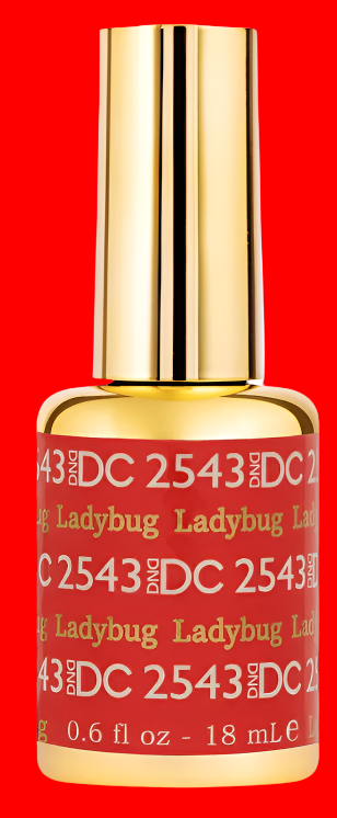 2 GEL COMBO - 2543 DND DC Ladybug