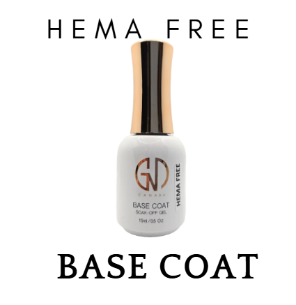 HEMA FREE- GND GEL BASE COAT - 15ML