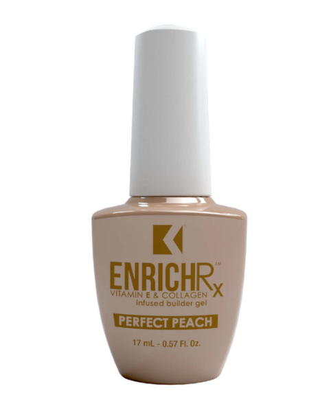 KUPA ENRICHRX UV/LED SOAK OFF BUILDER GEL - PERFECT PEACH