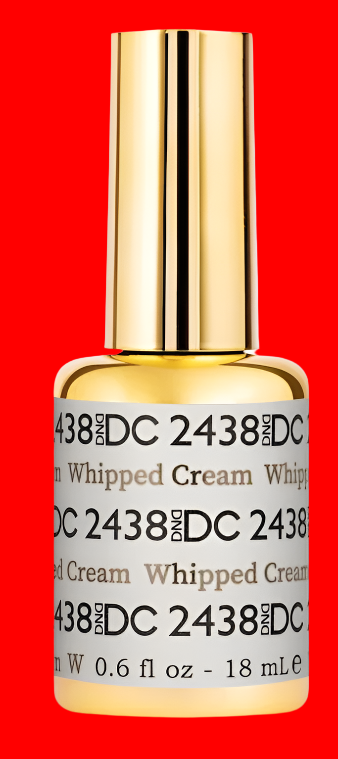 2 GEL COMBO - 2438 DND DC Whipped Cream
