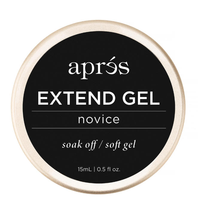 APRES EXTEND GEL NOVICE SOAK OFF GEL 15 ML ( JAR )