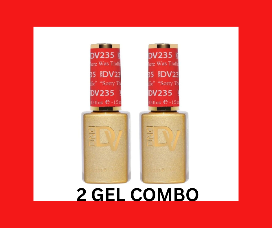 2 GEL COMBO - DIVA 235 "Sorry There Was Traffic"