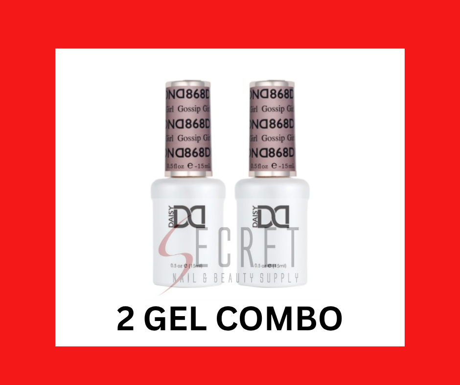 2 GEL COMBO - DND 868 Gossip Girl