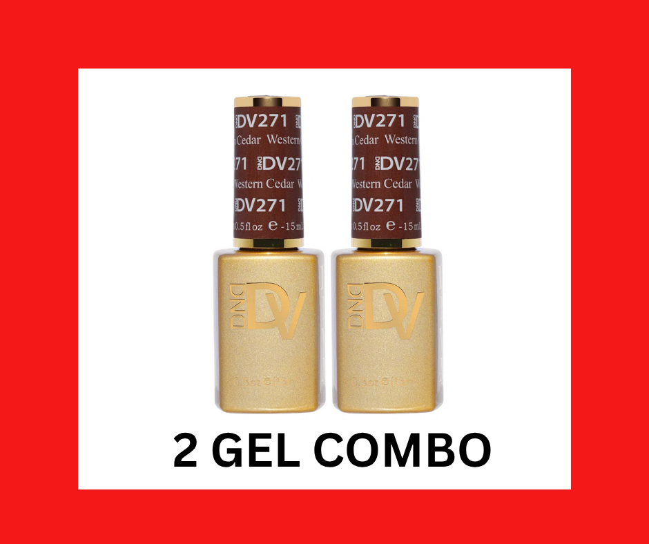 2 GEL COMBO - DIVA 271 Western Cedar