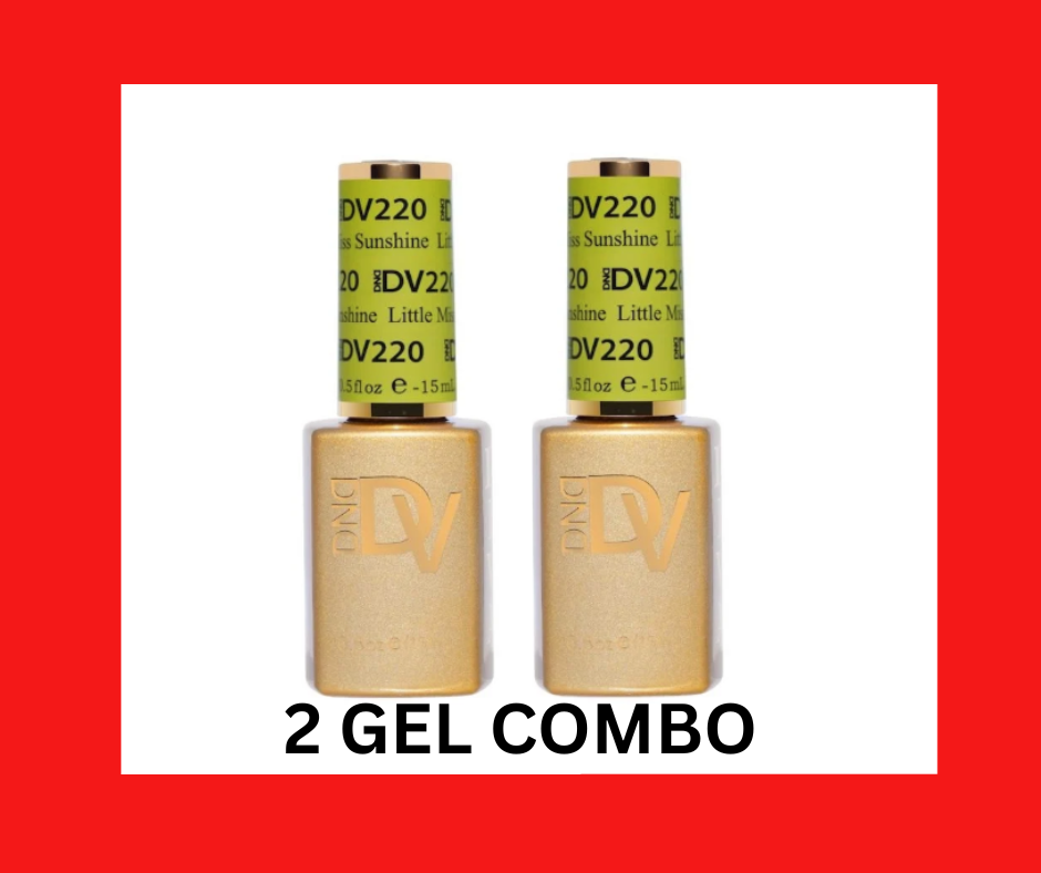 2 GEL COMBO - DIVA 220 Little Miss Sunshine DIVA