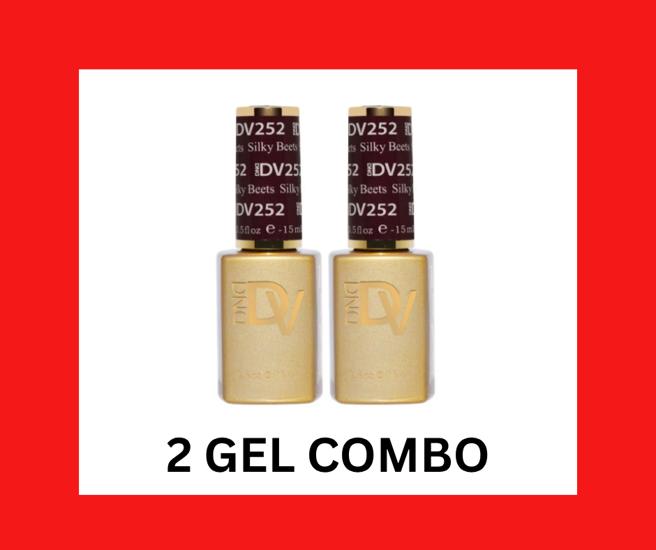 2 GEL COMBO - DIVA 252 Silky Beets
