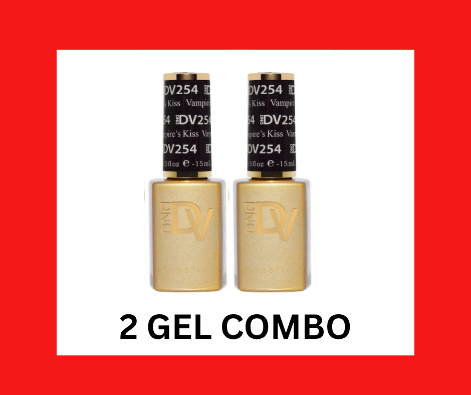 2 GEL COMBO - DIVA 254 Vampire's Kiss