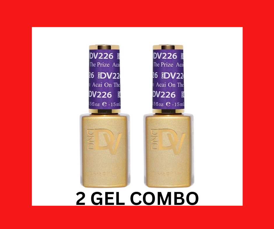 2 GEL COMBO - DIVA 226 Acai On The Prize