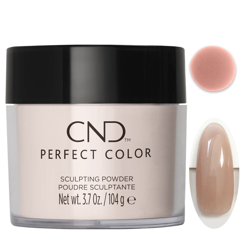 CND SCULPTING POWDER WARM MEDIUM BROWN OPAQUE 3.7 OZ