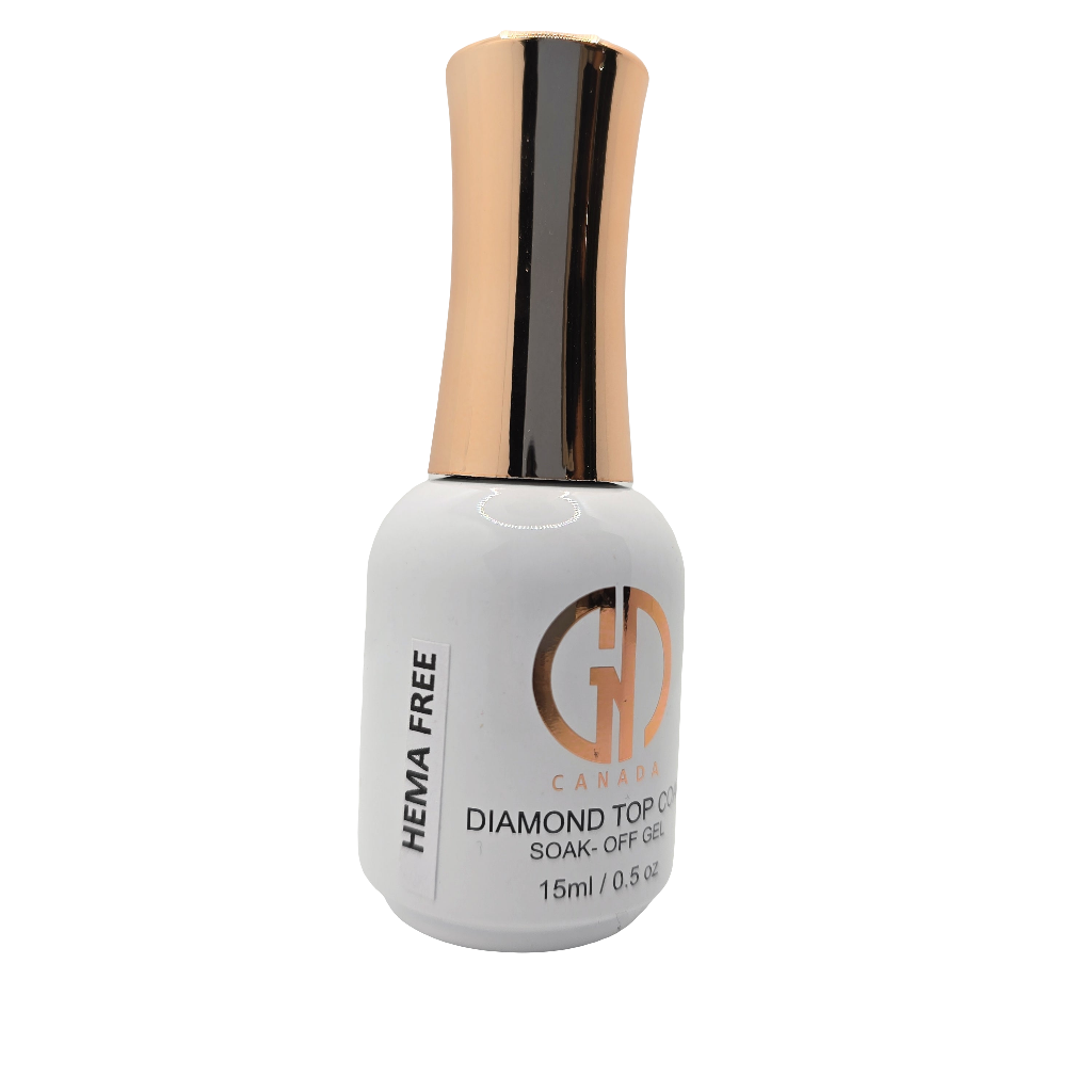 HEMA FREE- GND GEL DIAMOND TOP COAT - 15ML