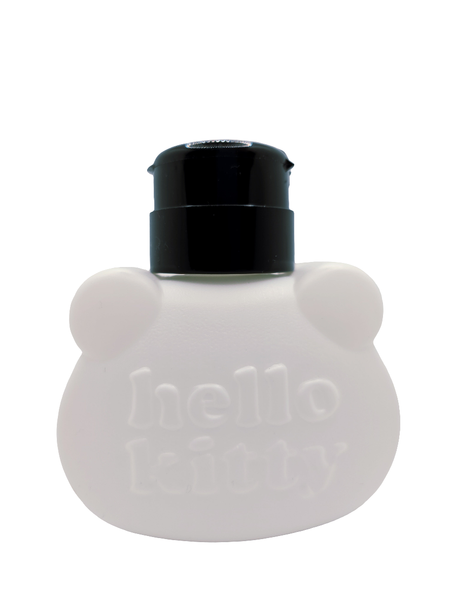 PLASTIC DISPENSER BOTTLE HELLO KITTY SHAPE 250 ML