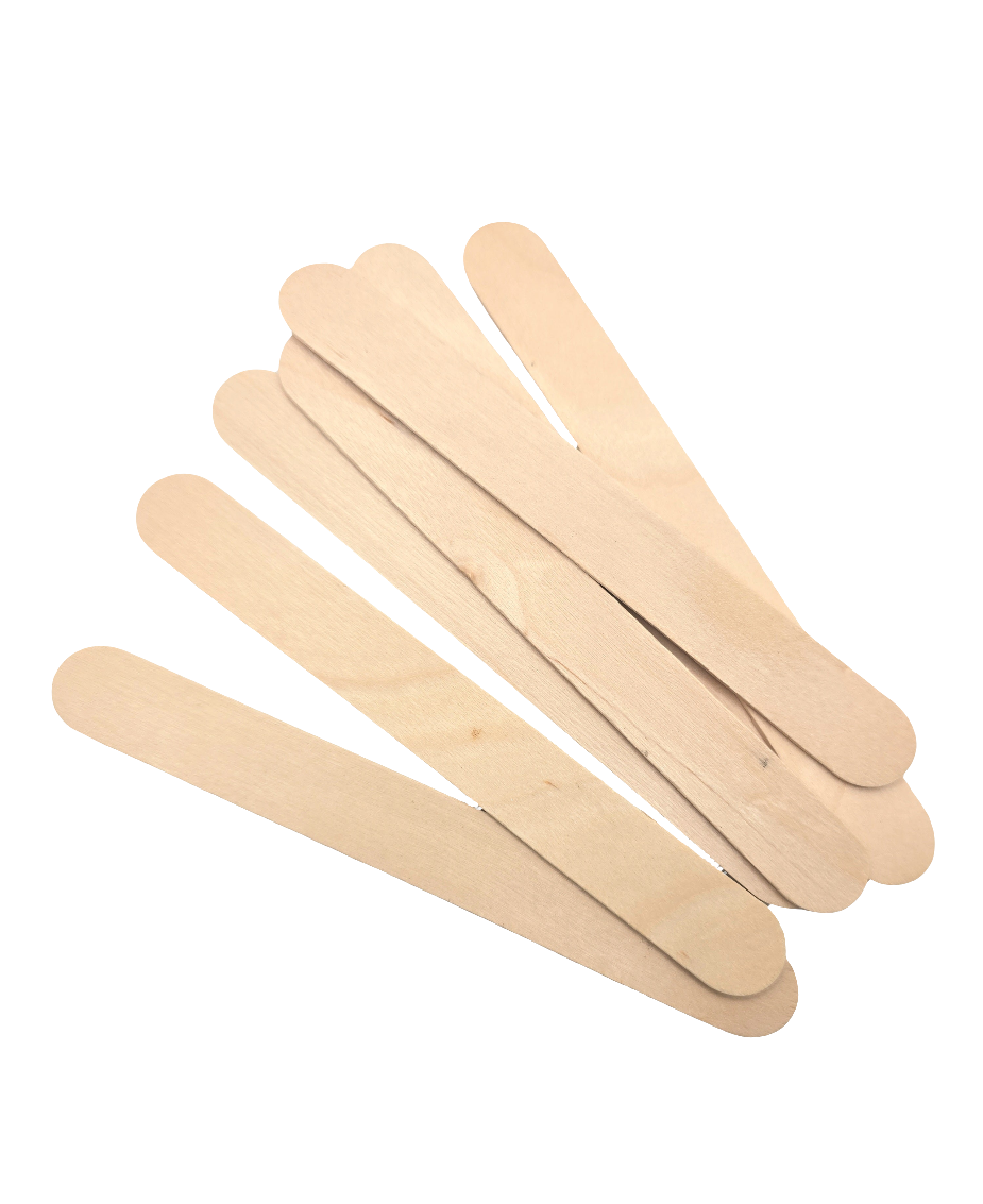 NEW - GND LARGE WAXING SPATULAS 100 PCS