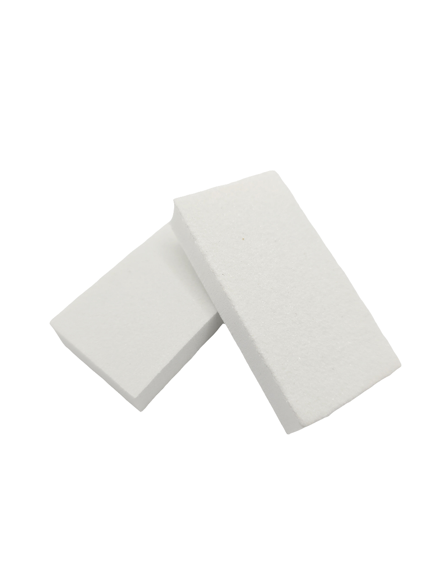 GND SLIM BUFFER - WHITE - GRIT 60/100 - 1000pcs/box