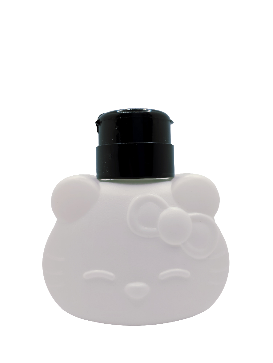 PLASTIC DISPENSER BOTTLE HELLO KITTY SHAPE 250 ML