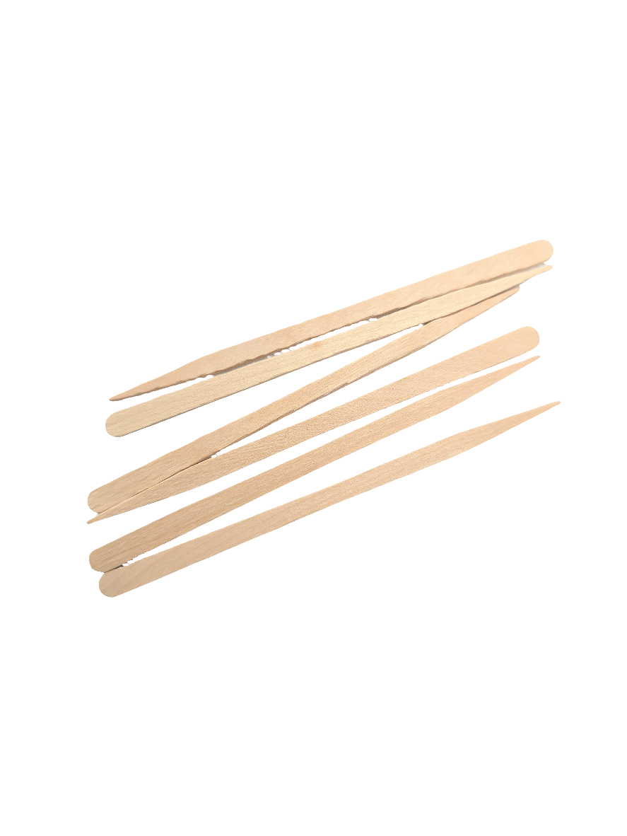 88X5X1.2 MM - GND WAXING SPATULAS FOR EYEBROWS  -100/BAG