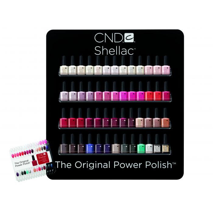 CND 70401553 CND SHELLAC SALON RACK POLISH DISPLAY