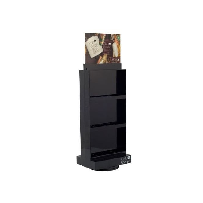 CND SHELLAC SALON SPINNER POLISH RACK DISPLAY - ROTATION 360