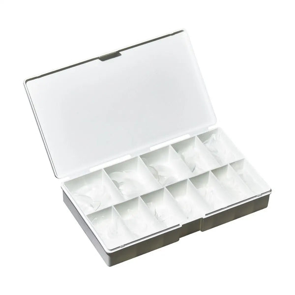 ibd SOFT GEL TIPS - MEDIUM ALMOND - PRE-ETCHED - 504 TIPS/12 SIZES