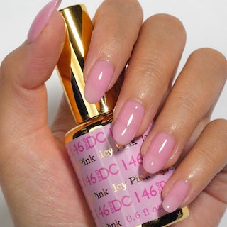 2 GEL COMBO - 146 DND DC Icy Pink