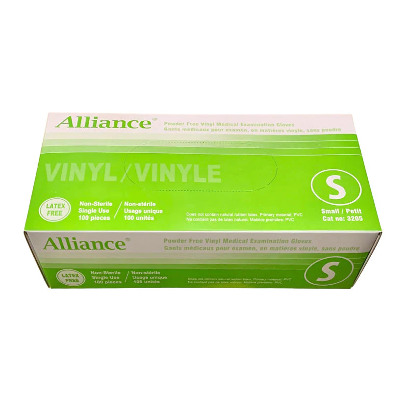 ALLIANCE PF VINY GLOVES - SMALL - Secret Nail & Beauty Supply