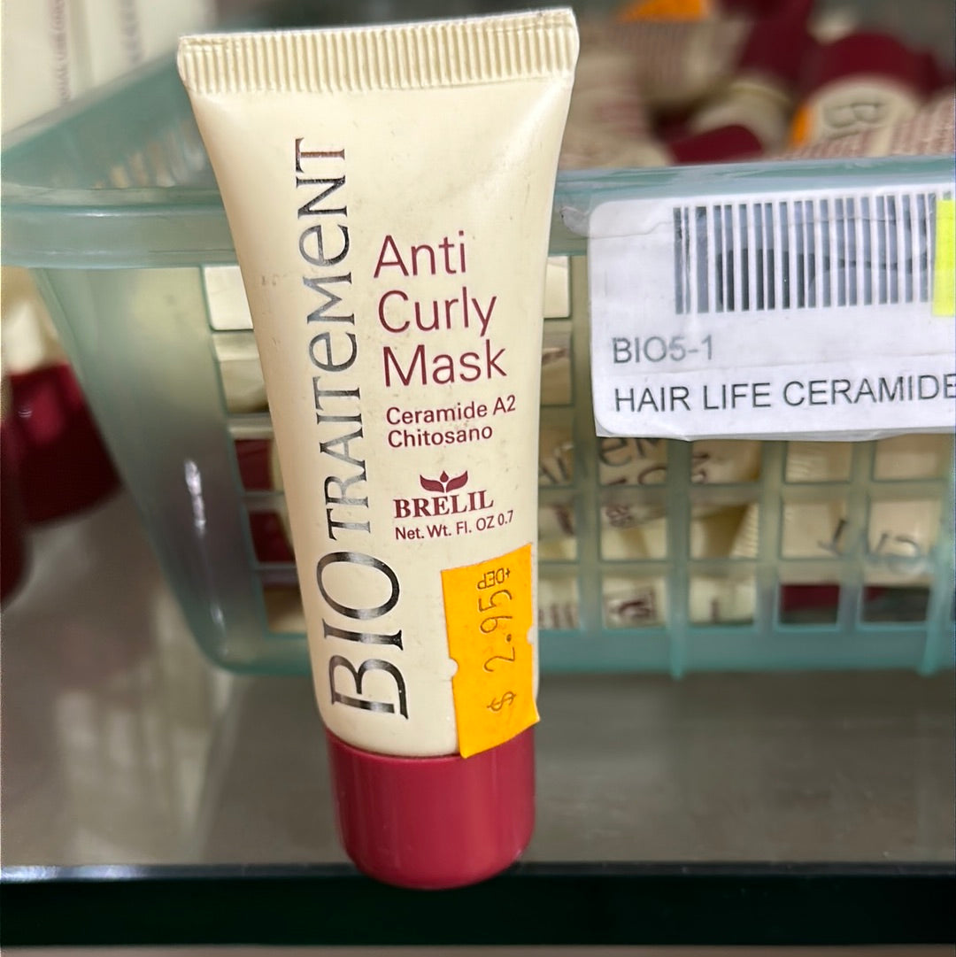 BION TRAITEMENT ANTICURLY MASK CERAMIDE A2 0.7 OZ - Secret Nail & Beauty Supply
