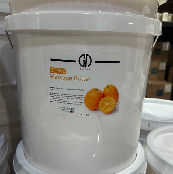 GND MASSAGE BUTTER - 5 GAL