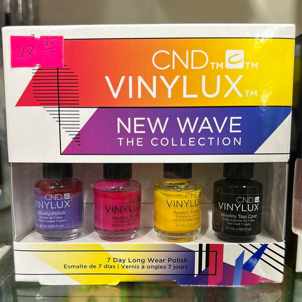 CND 70915517 CND VINYLUX MINI NEW WAVE 4/PKG