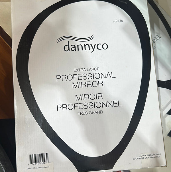 0446 DANNYCO EXTRA LARGE PROFESSIONAL MIRROR