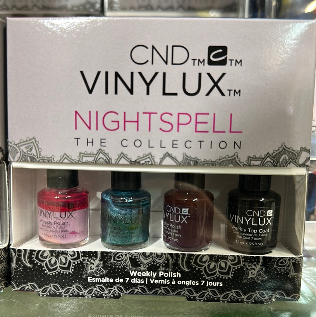 CND VINYLUX MINI 4/PKG - NIGHTSPELL