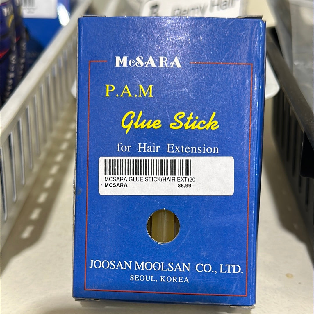 MCSARA PAM GLUE STICK 20 PCS ( HAIR EXT )