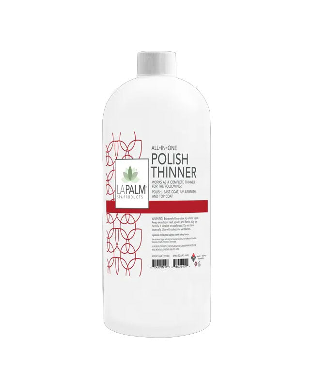 LAPALM ALL-IN-ONE POLISH THINNER 32 OZ - F